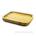 WT07W101 Bamboo Wooden Cigarette Herb Serving Rolling Tray